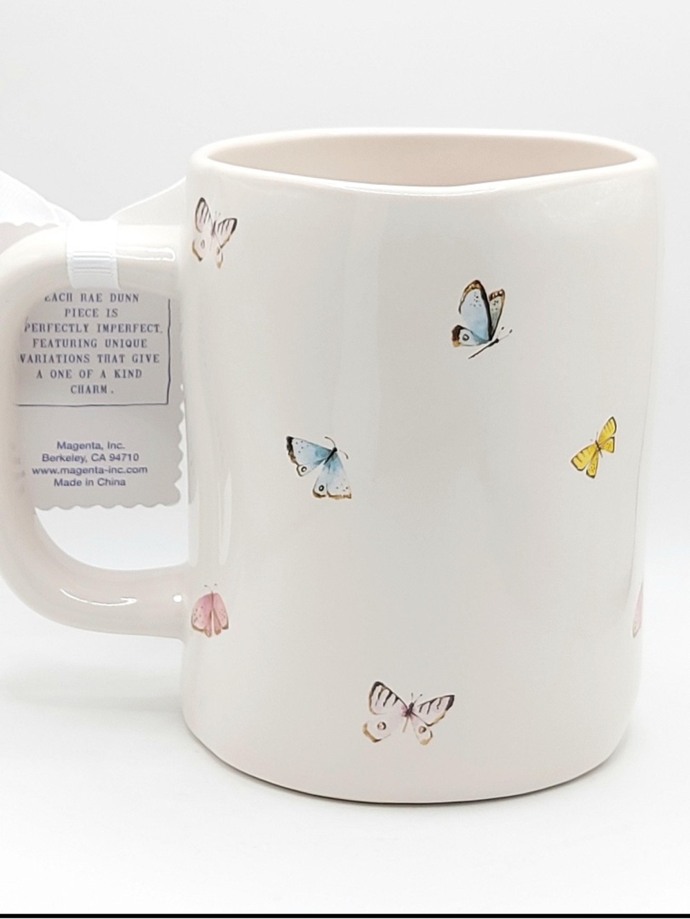 Rae Dunn Have Faith Hebrews 11:1 Ceramic Coffee Mug NWT - Picture 3 of 7